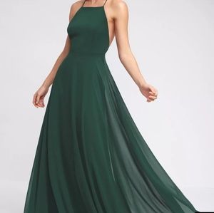 Lulus NWT Floor length gown